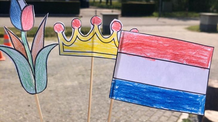 Hun eerste Koningsdag in Nederland