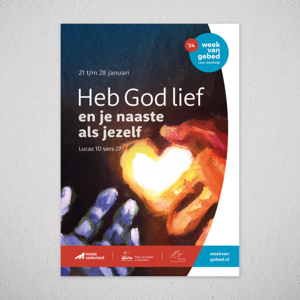 Week van Gebed voor eenheid - Poster A3 (5 stuks)