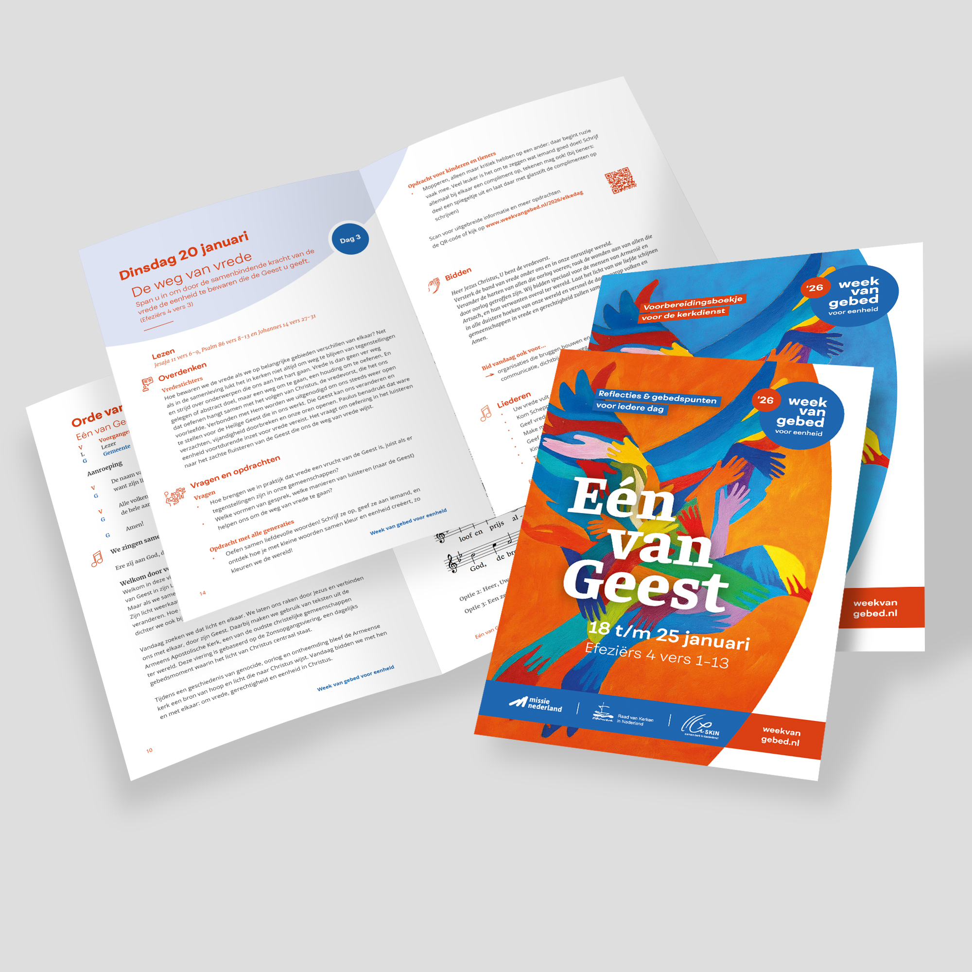 Week van Gebed voor eenheid 2026 | Voorbereidingsboekje en Reflectieboekje