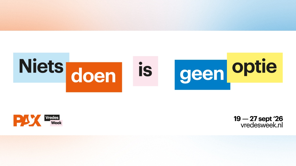 Materiaal Vredesweek 2026 beschikbaar